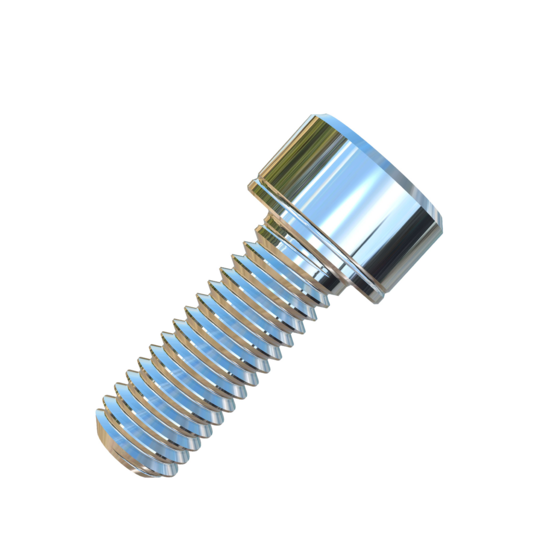 Titanium #10-32 X 1/2 UNF Socket Head Allied Titanium Machine Screw, 160,000 psi Tensile Strength with self-locking nylon patch (With Certs and CoC)